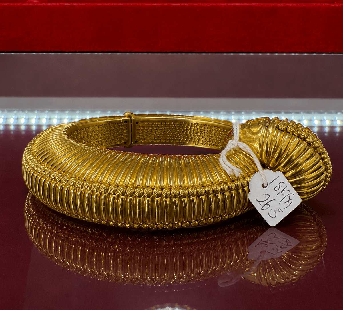 18k Bangle & Ring26.5g