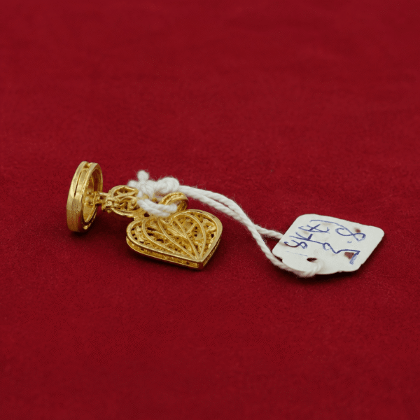 18k Earring & pendant3.8g