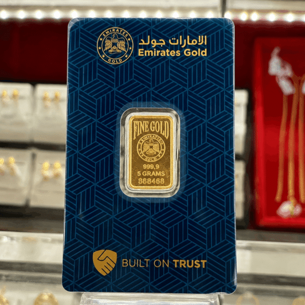 Emirates Gold 5 Gram Fine Gold Bullion Bar