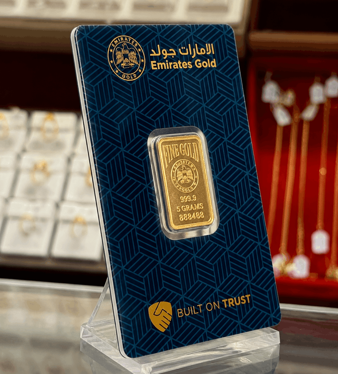Emirates Gold 5 Gram Fine Gold Bullion Bar