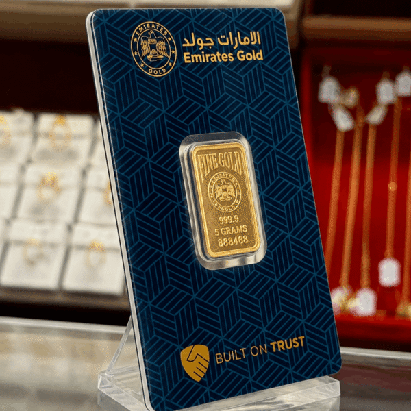 Emirates Gold 5 Gram Fine Gold Bullion Bar