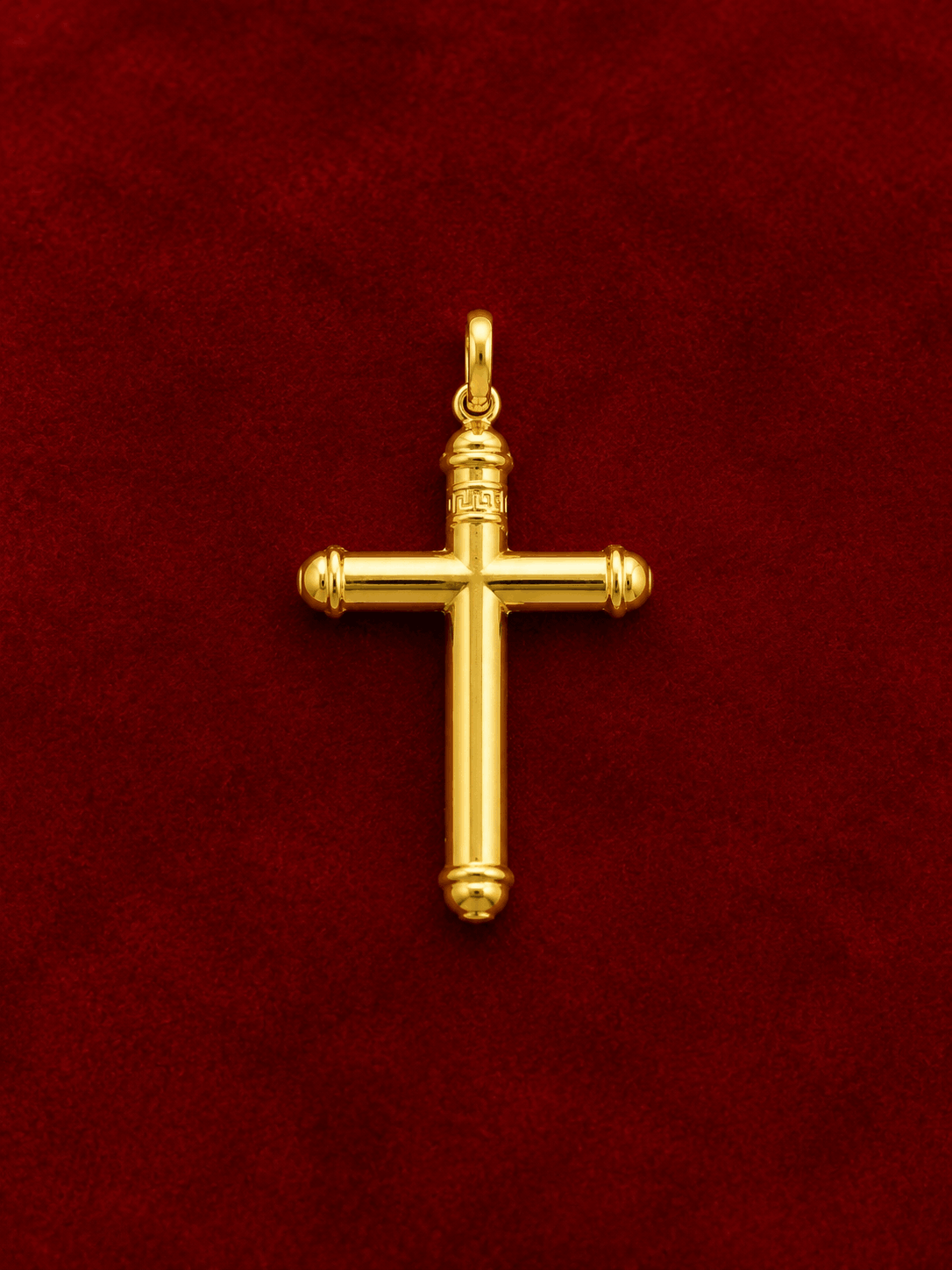 22K Yellow Gold Cross Pendant 22K Yellow Gold Cross Pendant