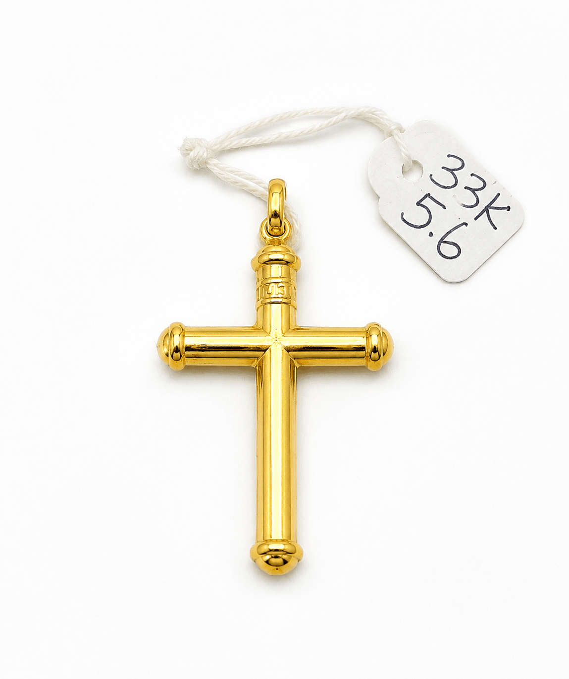 22K Yellow Gold Cross Pendant 22K Yellow Gold Cross Pendant