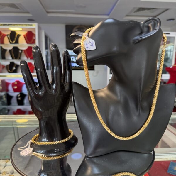 Chain and bracelet
